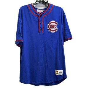 Mitchell‎ Ness Cooperstown Collection Chicago Cubs Cotton Baseball Jersey XXL